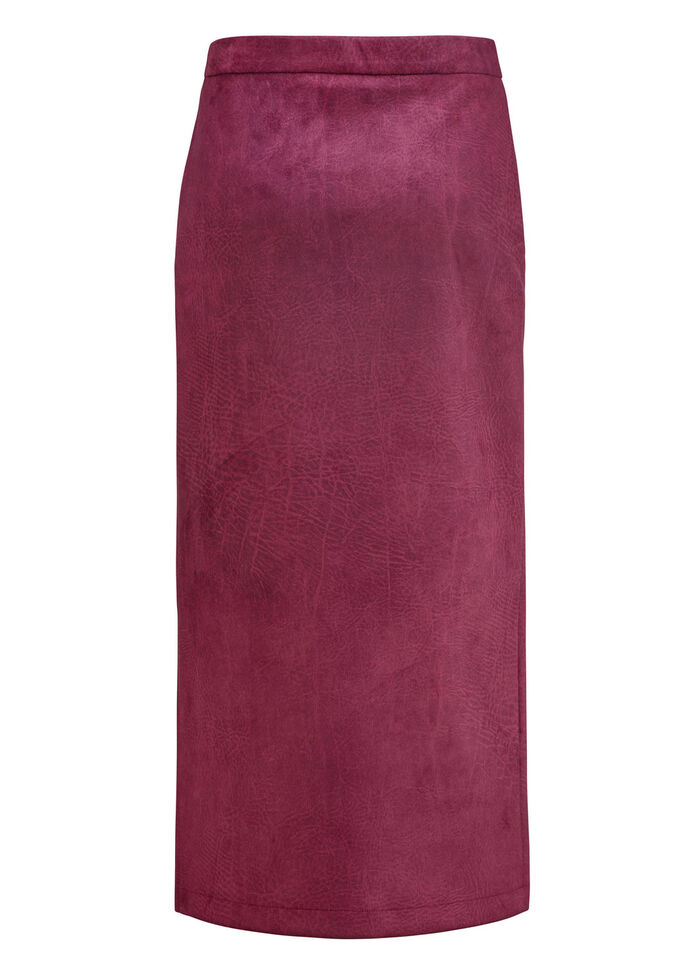 Rock in gerader Schnittführung BORDEAUX