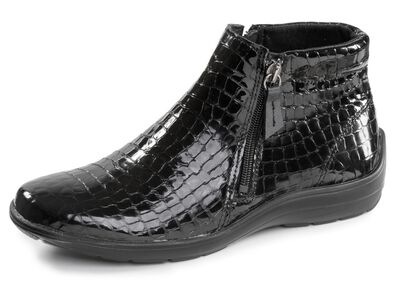 ELENA EDEN, komfortable Damen-Stiefeletten, Weite H, mit herausnehmbarem Fu&szlig;bett 