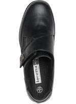 ELENA EDEN, bequeme Damen-Slipper, WeiteH, mit herausnehmbarem Fu&szlig;bett SCHWARZ