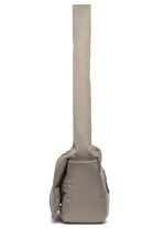 Collezione Alessandro Tasche aus zart gl&auml;nzendem Textilmaterial TAUPE