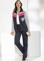 Freizeitanzug mit Druck im Vorderteil 