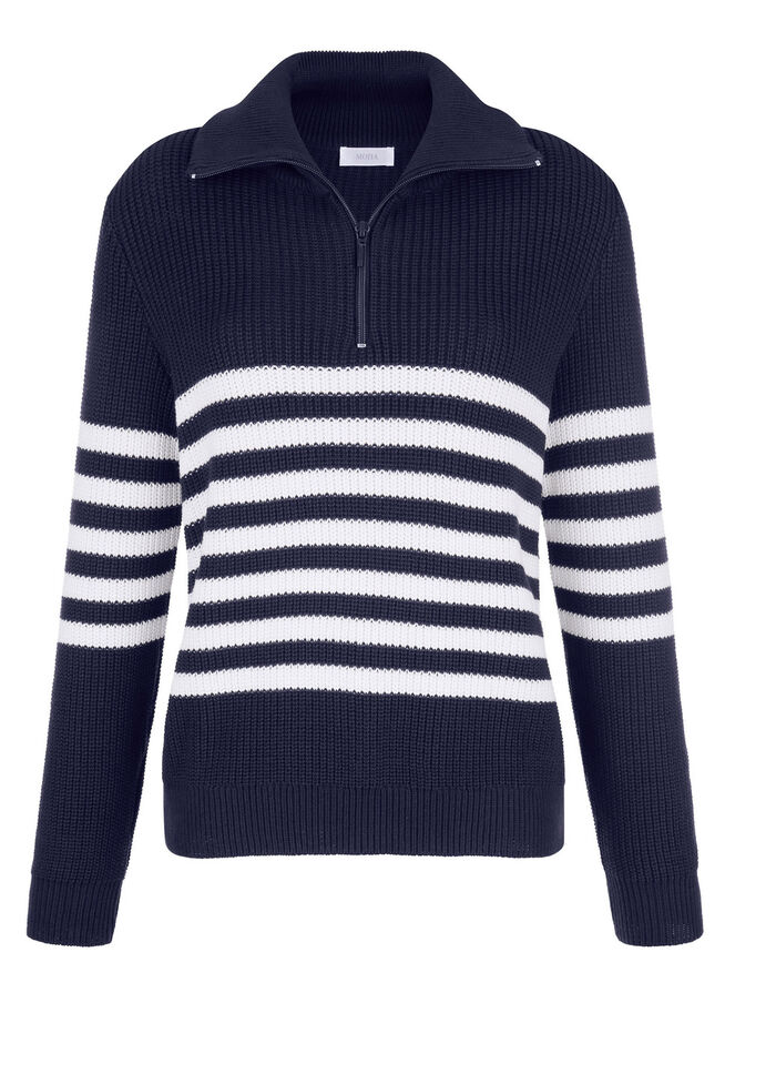 Pullover in Perlfang 