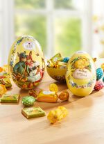 Nostalgie-Osterei aus Metall 