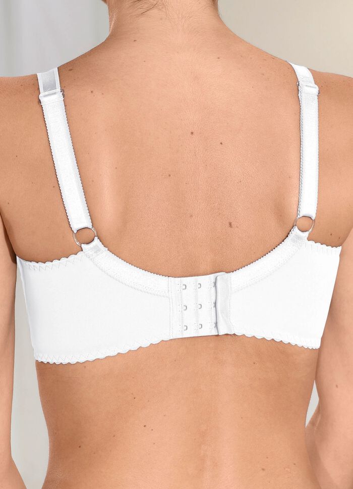 BH mit floraler Elastikspitze 