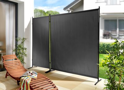Sicht- und Sonnenschutz Endlos kombinierbar 