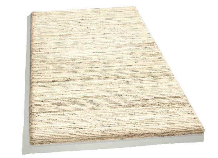 Handgetuftete Br&uuml;cken, Teppiche und Bettumrandung UNI BEIGE
