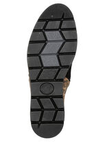 ELENA EDEN, trendige Damen-Stiefeletten, Weite G, mit herausnehmbarem Fußbett SCHWARZ-BRAUN