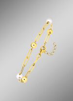 Armband aus Gold mit S&uuml;&szlig;wasser-Zuchtperlen 