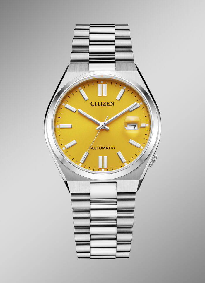 Automatik Herrenuhr aus Edelstahl 