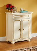 Hochwertige M&ouml;belserie mit Echtholzfurnier CREME-GOLD