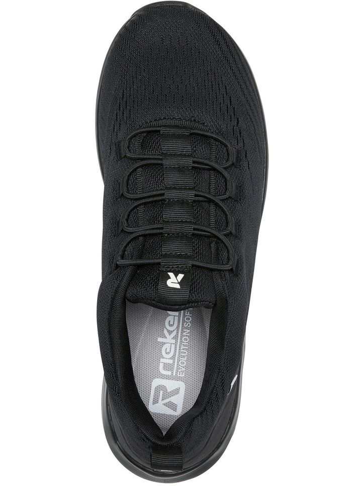 Rieker Sneaker mit elastischer Zierschn&uuml;rung SCHWARZ