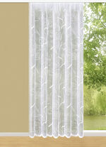 Store mit Streublumendessin 