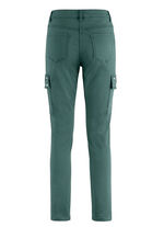 Cargohose in 5-Pocket-Form FLASCHENGRÜN
