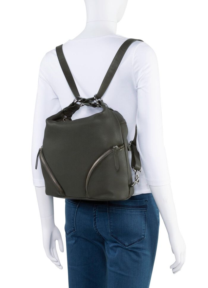 Laurina Tasche Kalb-Nappaleder KHAKI