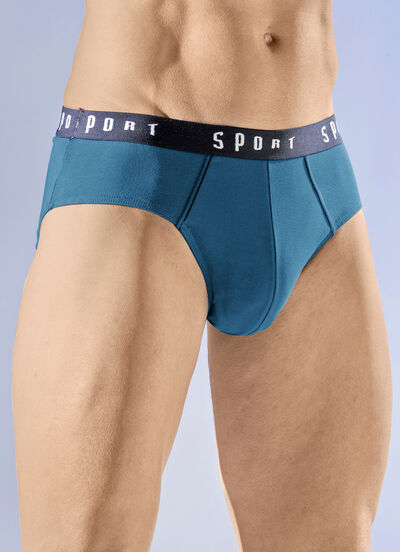 Viererpack Slips mit Elastikbund 