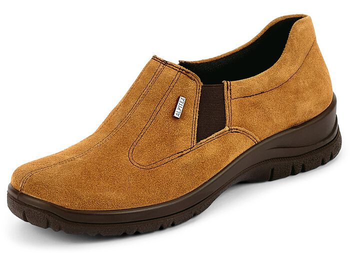 Slipper mit Klimamembrane OCKERGELB