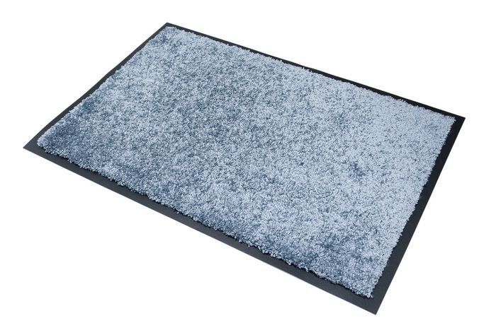 Schmutzfangmatte mit rutschfester R&uuml;ckseite BLAU