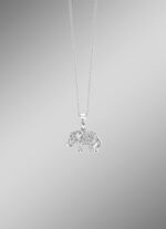 Bezaubernde "Elefant"-Anh&auml;nger mit Ankerkette 