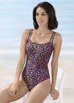 Schwab Sun Select Badeanzug mit verstellbaren Doppeltr&auml;gern, schalenlos, durchbr&auml;unend 