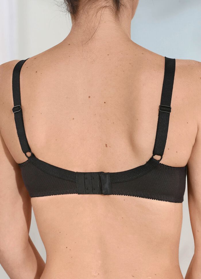 Naturana Zweierpack  BH mit dekorativem Spitzenband in den Cups 