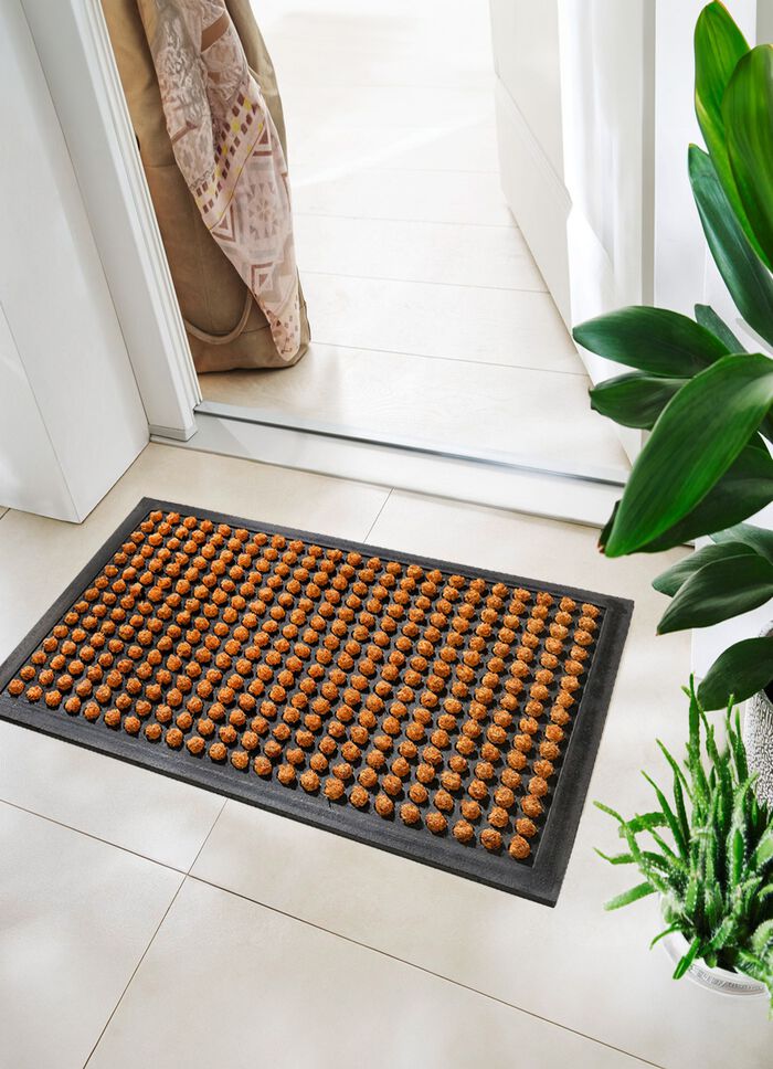 Kokos-Fu&szlig;matte mit rutschfestem Gummir&uuml;cken 