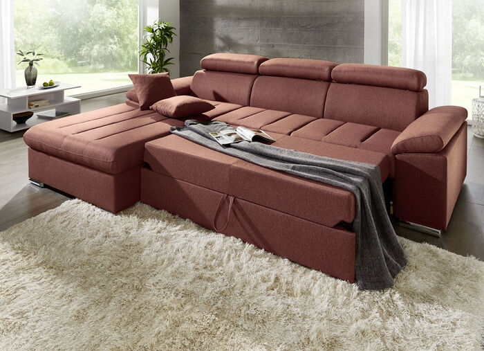 Polsterecke mit Bettfunktion TERRA