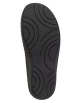 ELENA EDEN Pantolette aus Nubukleder MARINE-BUNT