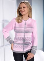 Pullover in Jackenoptik 