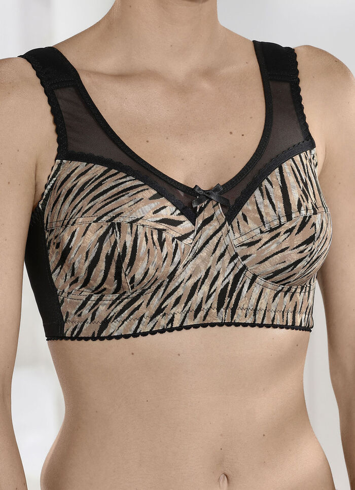 BH mit Raubtierdessin im Vorderteil 