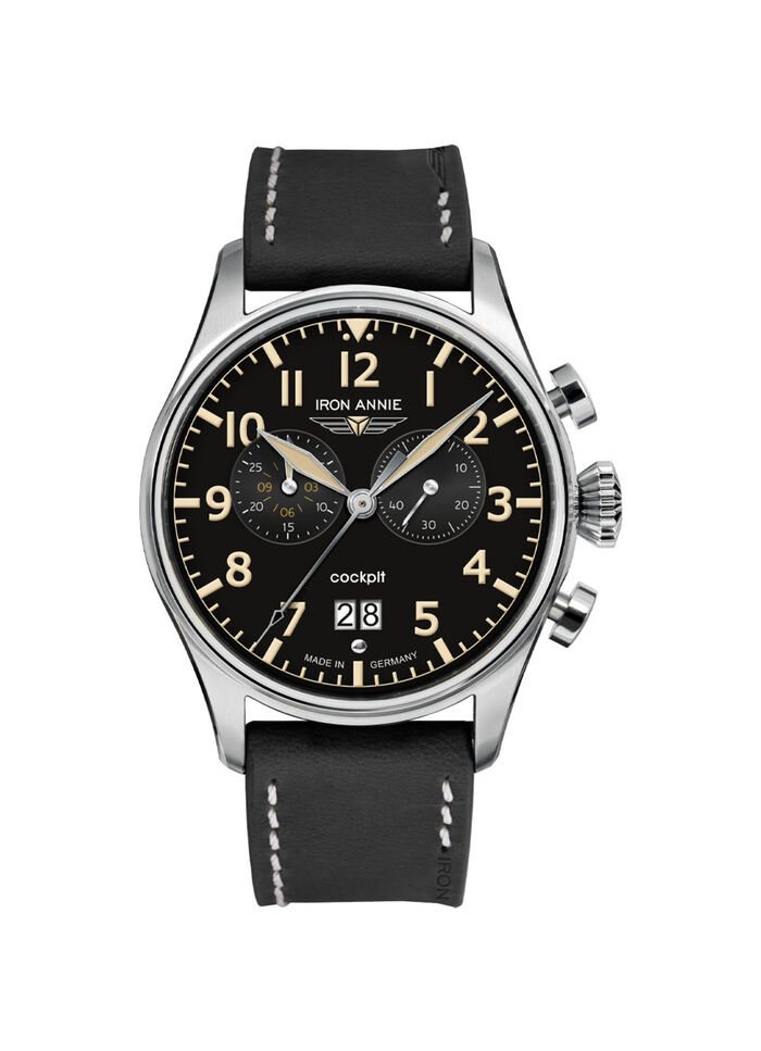 Quartz-Chronograph der Serie "Iron Annie Cockpit" 
