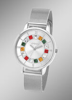 Schöne Quartz-Damenuhr POOLS 2240 