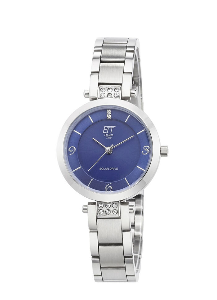 ETT-Solar-Damenuhr mit Quarzuhrwerk 