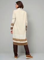 Long-Strickjacke mit Kaschmir 
