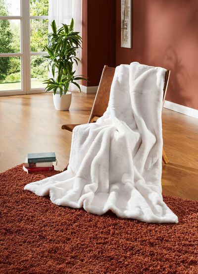 Felldecke in kuschelweicher Qualit&auml;t 