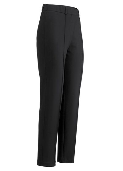 Jerseyhose mit abgesteppten Biesen 