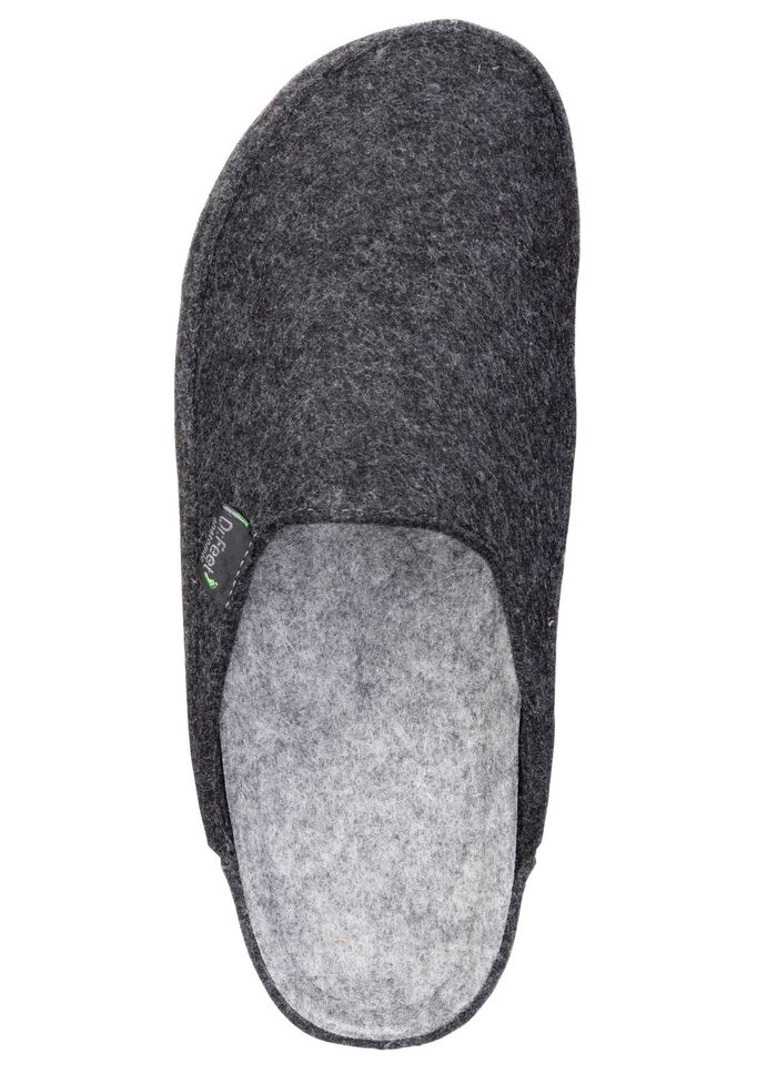 Komfortable, Herren-Hausschuhe, aus Wollfilz 