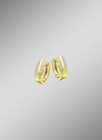 Elegante Klappcreolen 