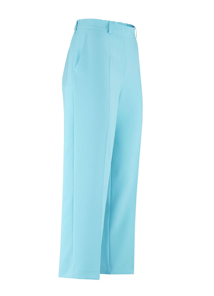 Hose mit r&uuml;ckw&auml;rtigem Dehnbund T&Uuml;RKIS