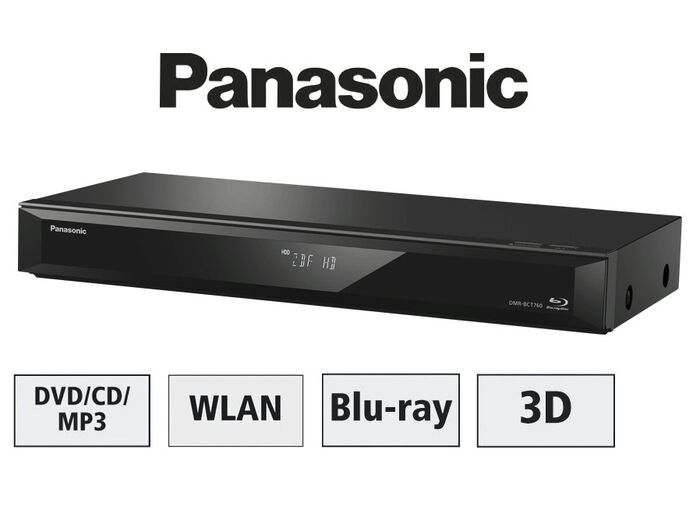 Panasonic Blu-Ray-Recorder mit Twin-Receiver 