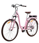 City-E-Bike mit Tiefeinstieg ROSA