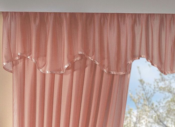 Querbehang mit Universalschienenband TERRA