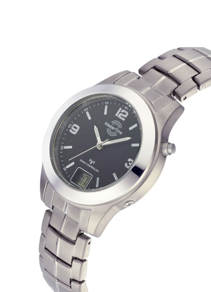 Master Time Funk Damenuhr aus Titan 