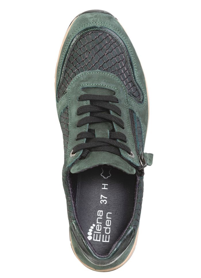ELENA EDEN Schn&uuml;r-Sneaker mit herausnehmbarem Lederfu&szlig;bett 