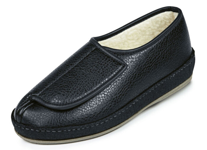 Gef&uuml;tterter Therapieschuh f&uuml;r Sie & Ihn SCHWARZ