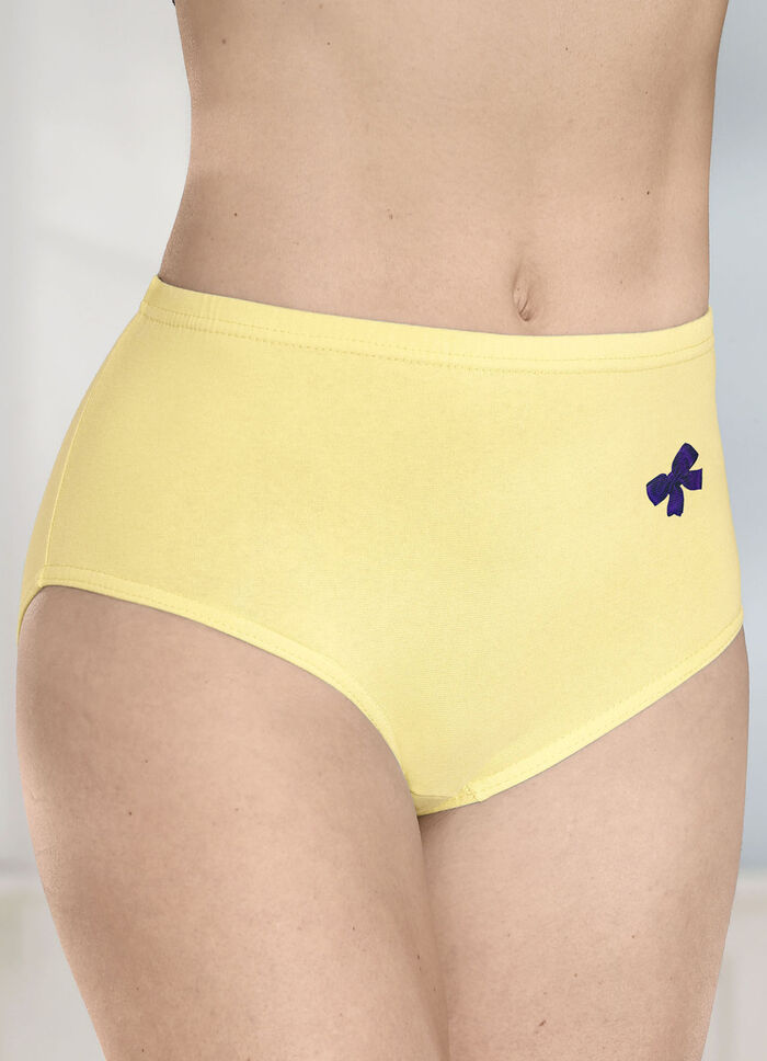 Viererpack Slips mit Gummizug im Bund 