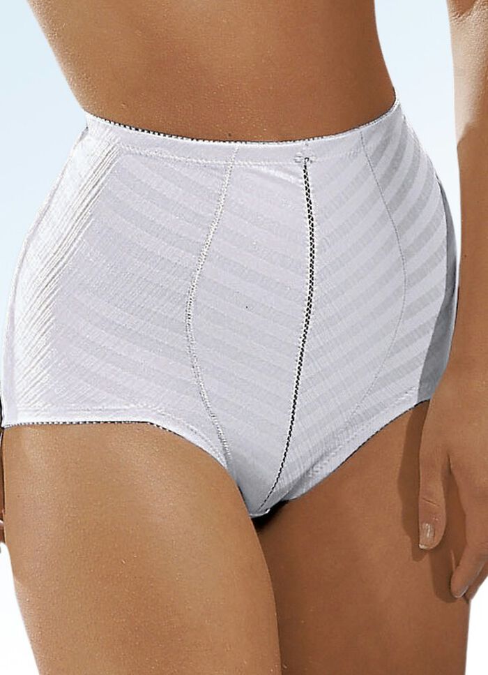 Felina Miederhose mit Vorderteilverst&auml;rkung WEISS