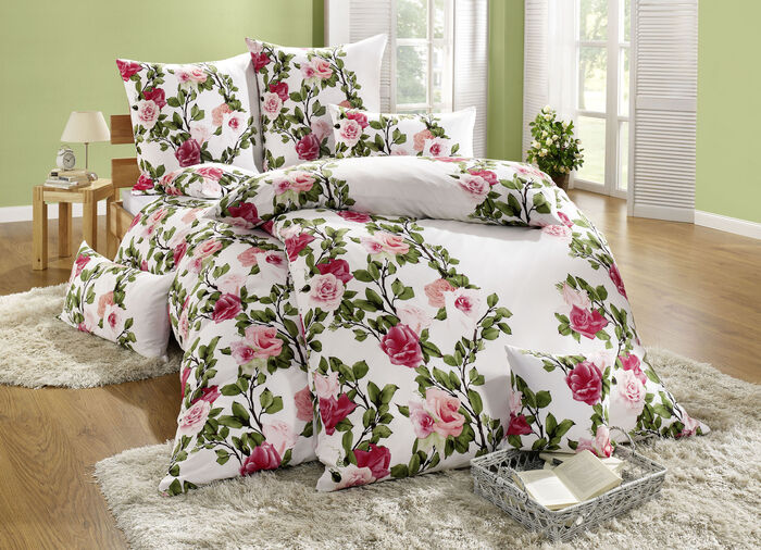 Bettw&auml;sche-Garnitur aus Microfaser 