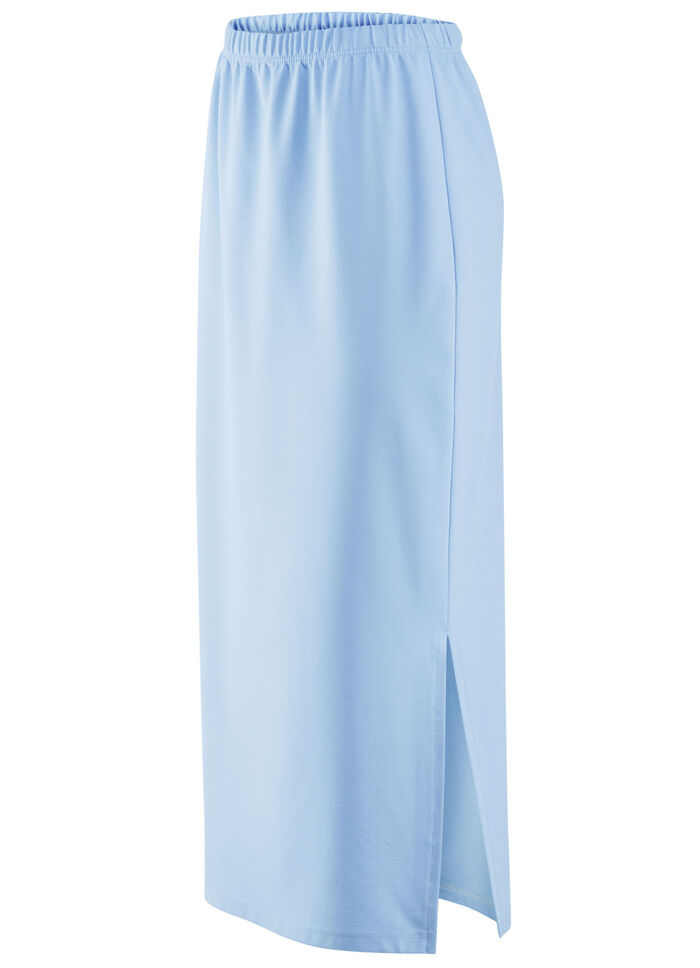 Rock in schmaler Schnittf&uuml;hrung HELLBLAU