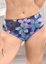 Zweierpack Slips mit farbharmonischem Floraldessin 