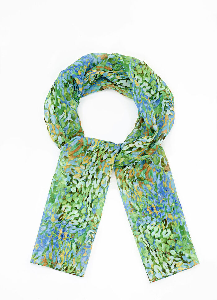 Schal mit Fantasiedessin 